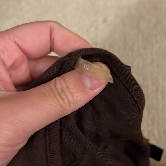 Forever 21 Brown Bubble Cap Sleeve Tie Waist Dress S - Picture 8 of 8